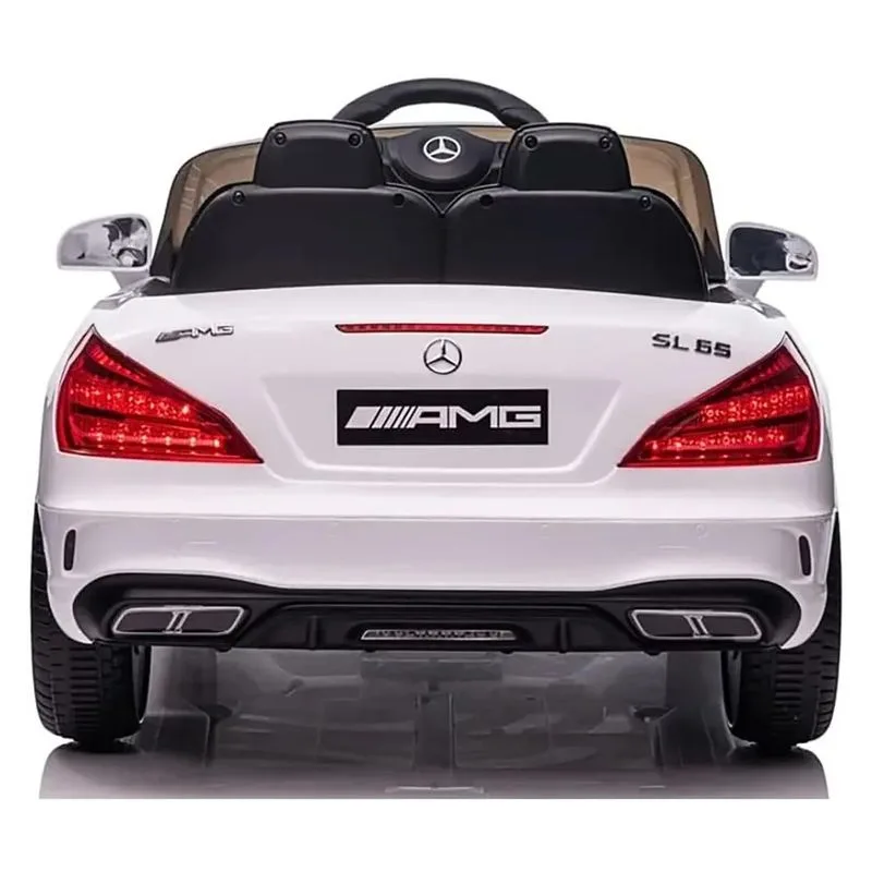 Coche Eléctrico Mercedes SL65 AMG 12v RC Blanco 23009 INNOVATOYS - Imagen 2