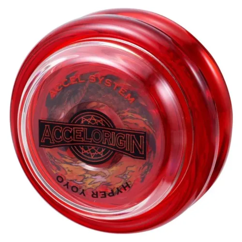 Accel Hyper Yoyó Rojo con Cuerda 60001 BANDAI