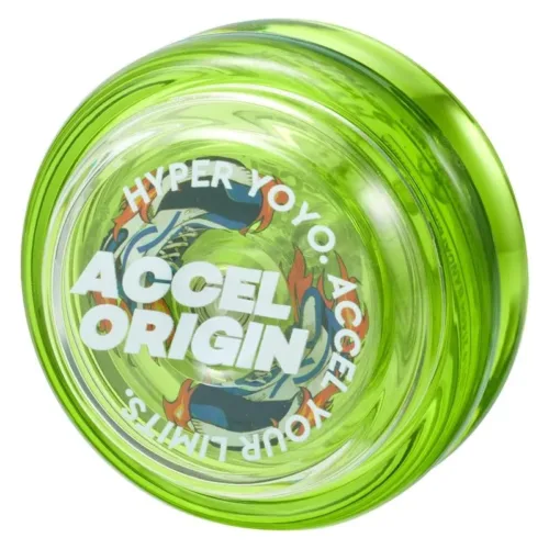 Accel Hyper Yoyó Verde Lima con Cuerda 60008 BANDAI