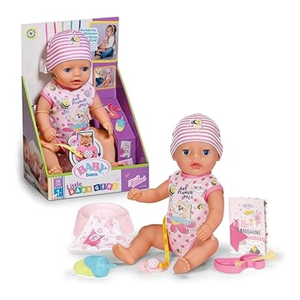 Baby born little Baby girl muñeca bebé con 7 funciones para 834596