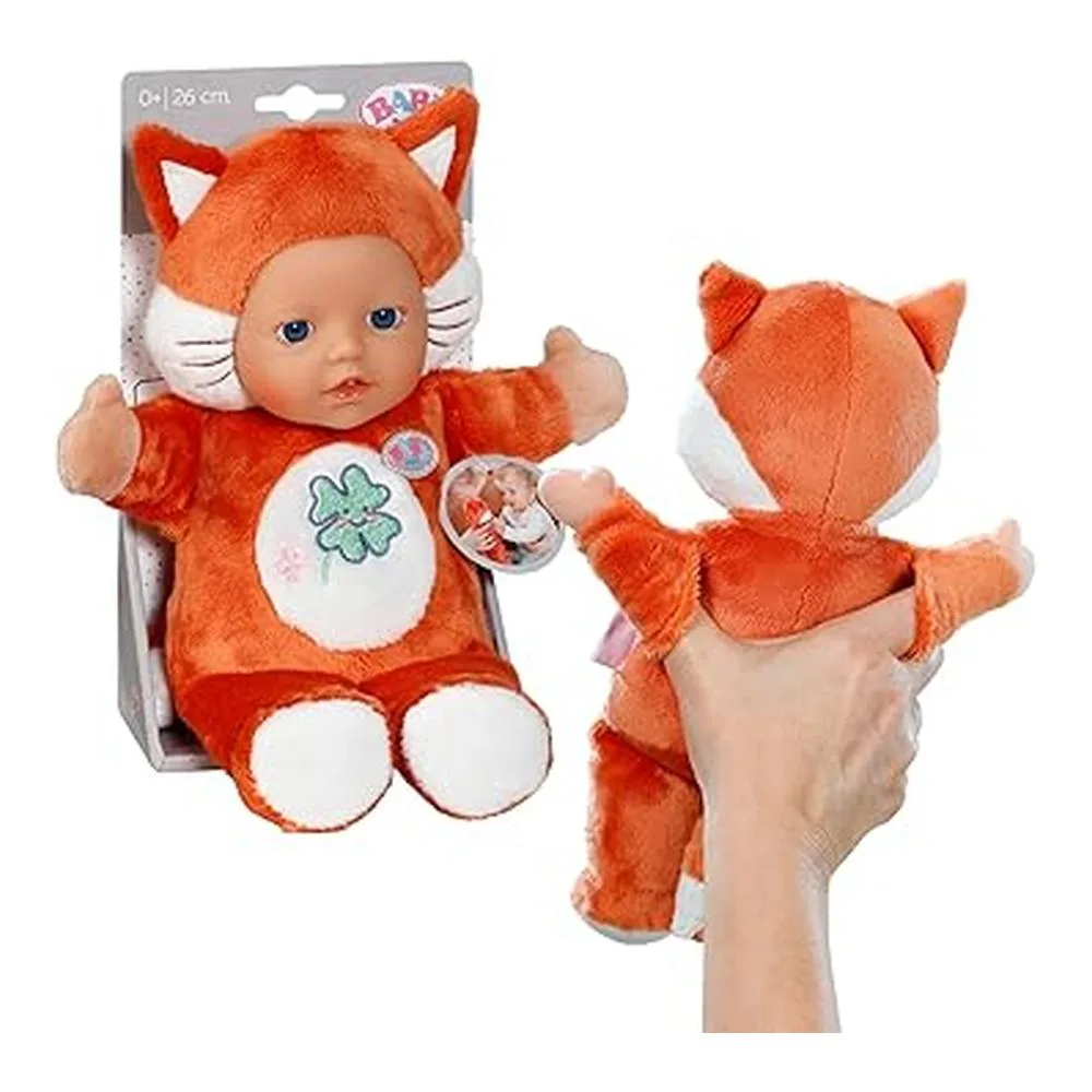 Baby born fox muñeca suave de 26 cm con orejitas y 836606