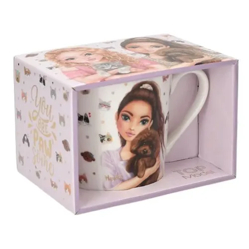 TOPModel taza KITTY and DOG 300ml hecha de porcelana 13541 Depesche