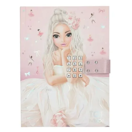 TOPModel Diario BALLET con Código Secreto y Sonido 13609 Depesche