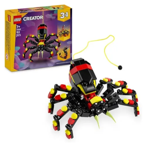 LEGO Creator 3 en 1 Fauna Salvaje Araña, Serpiente y Escorpion 31159