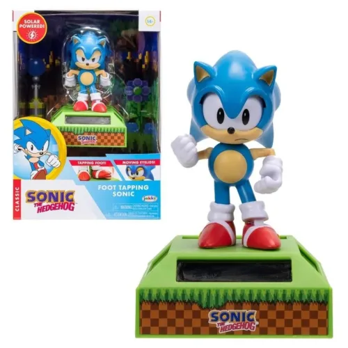 Figura Sonic Golpeteo de Pie con Energía Solar 412271 JAKKS PACIFIC