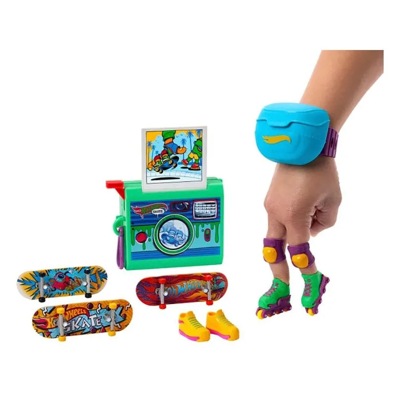 Hot Wheels Skate Pack 90s Rewidn Y Grind HXP57 MATTEL - Imagen 2