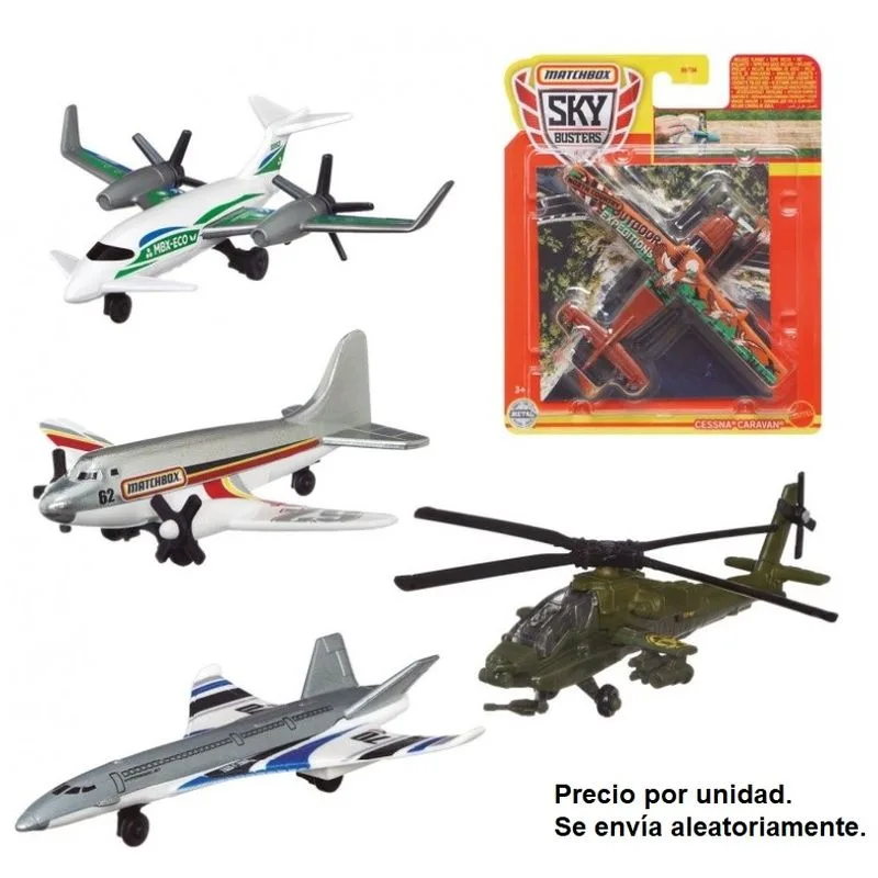 Avión con alfombra Matchbox Sky Busters modelos surtidos HHT34 MATTEL