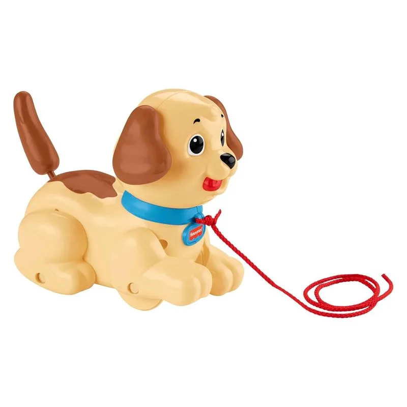Pequeño Snoopy perro de arrastre Fisher Price H9447 MATTEL