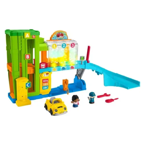 Little People Garaje de Fisher Price con sonido HRB34 MATTEL