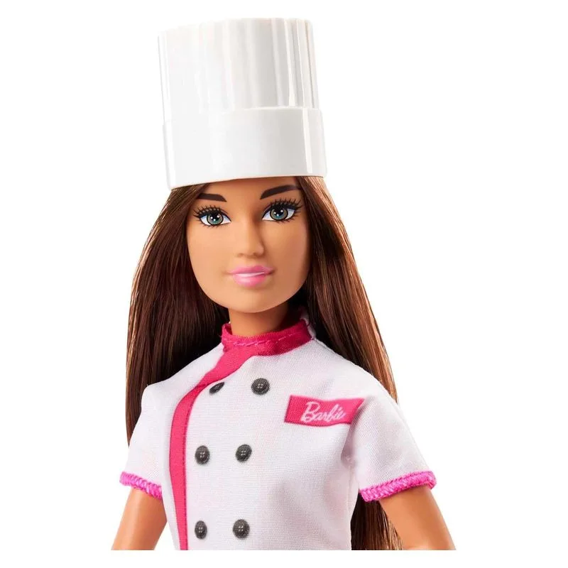 Barbie tu puedes ser Chef Pastelera con accesorios HKT67 MATTEL - Imagen 2