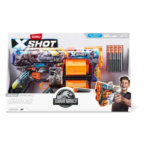 Zuru Zuru Xshot Skins Dread  Jurassic World 36754