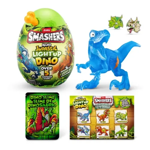 Zuru Smashers Dino Huevo Pequeño Modelos Sorpesas 74132