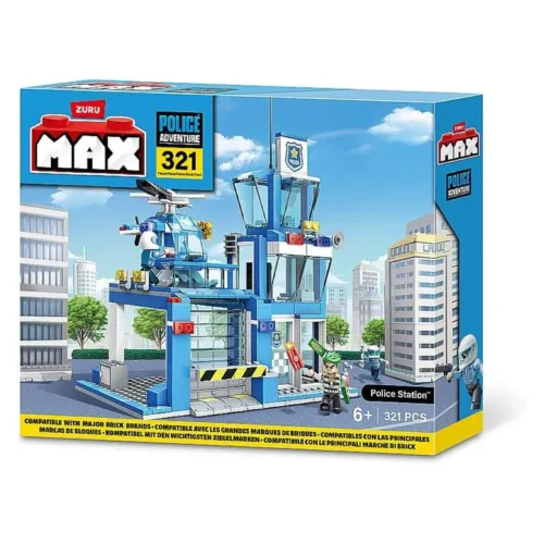 Zuru Max Estacion de Policia 321 Piezas 83163