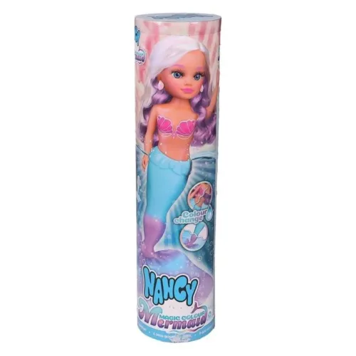 Famosa Nancy Magic Colour Mermaid Cambia de Color con el Agua NAC86000