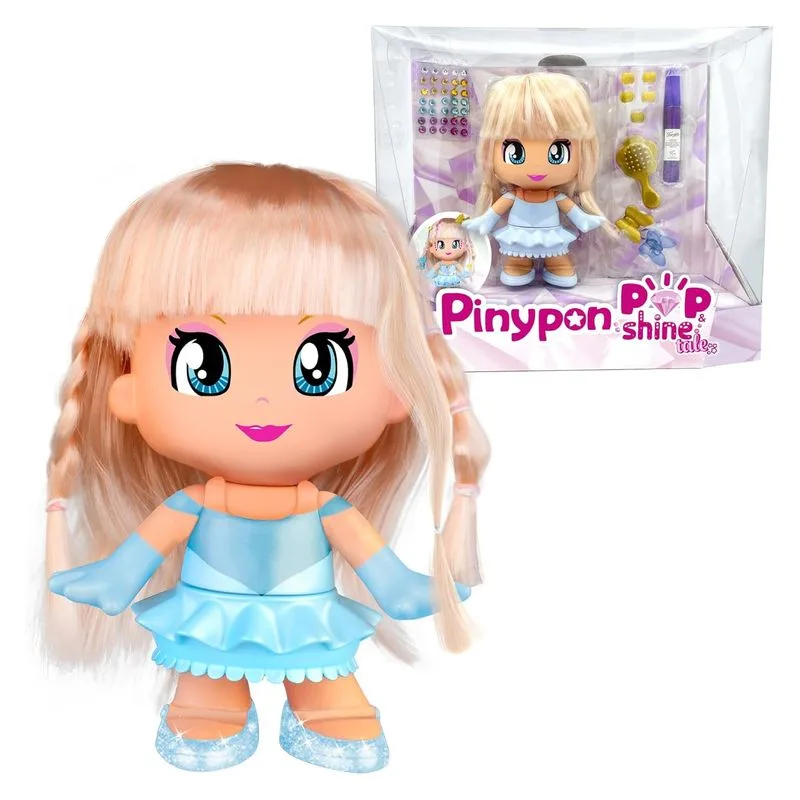 Famosa Pinypon Pop & Shine Cuentos, Figura de 17 cm PNY79000