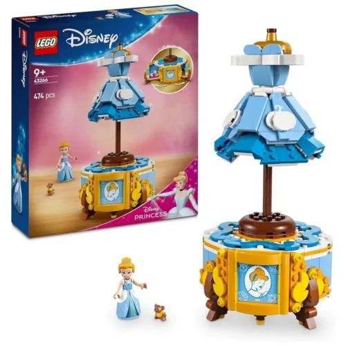 LEGO Disney Princess Traje de Cenicienta con Mini Muñeca 43266