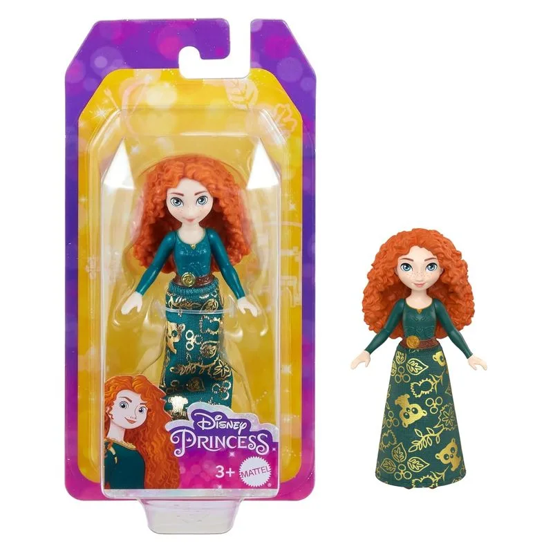 Mini princesa Mérida 9 cm Disney articulada HLW80sHLW69 MATTEL