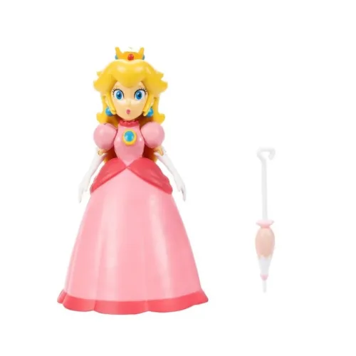 Figura Princesa Peach 10 cm Colección Super Mario 42448-PEACH JAKKS