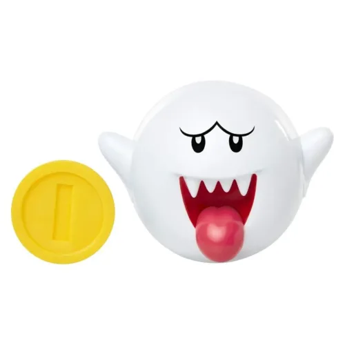Figura Fantasma Boo 10 cm Colección Super Mario 42448-BOO JAKKS