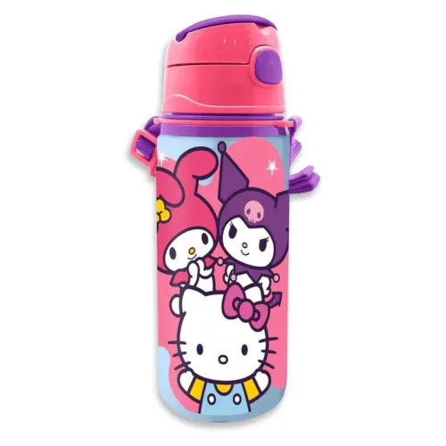Kids Euroswan Hello Kitty Botella de Aluminio con Asa HK50206