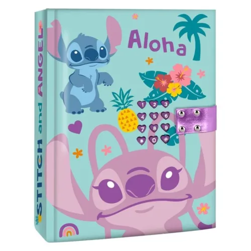 Kids Stitch Diario con Código Secreto y Sonido ST00083
