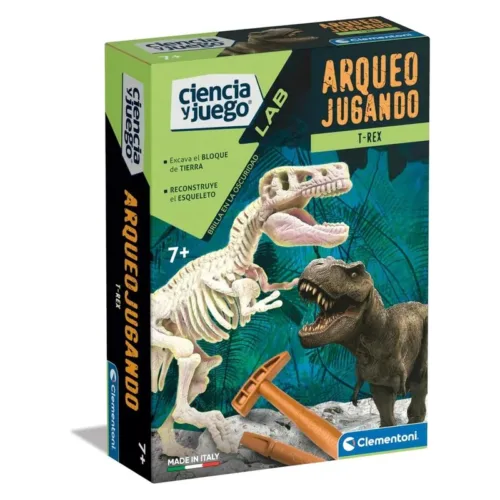 Clementoni Arqueojugando T-Rex fosforescente 55541.3