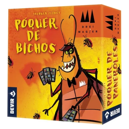 Devir Póquer de Bichos  Juego de Cartas (BGPOBITR) 45550