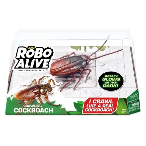 Zuru Robo Alive Crawling Cockroach con Movimientos Realistas 7154-CU