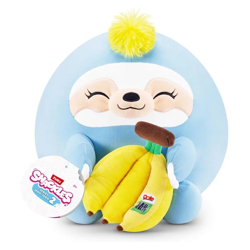 Zuru Squishie Peluche Perezoso Platano 77605-PP