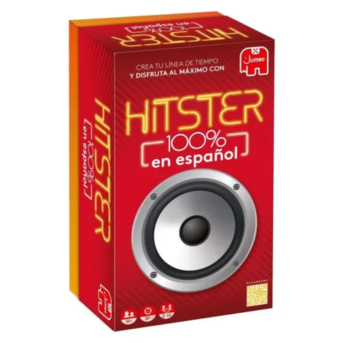 Jumbo Hitster 100% en español Juego de Cartas Musical 474