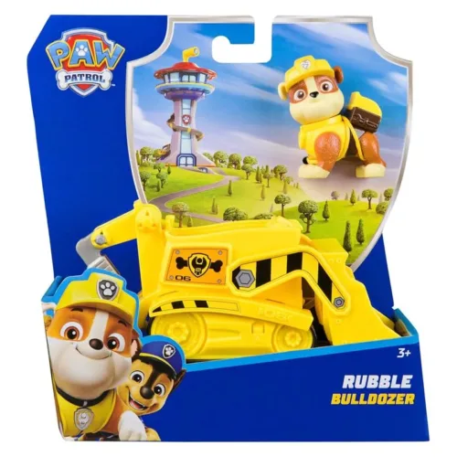 Spin Master Patrulla Canina Excavadora Y Figura Rubble 6071214