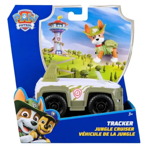 Spin Master Patrulla Canina Coche Jungle Cruiser Y Figura Tracker 6071224