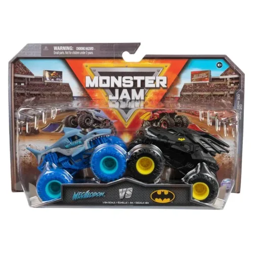 Spin Master Monster Jam Batman Vs Megalodon Escala 1:64 6065293