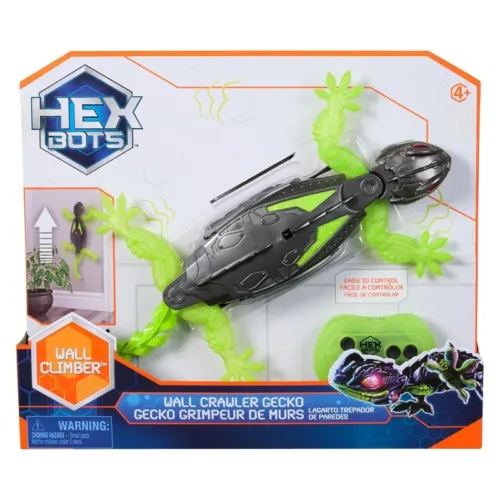 Spin Master Hex Bots Geco Trepador de Paredes Control Remoto 6070281