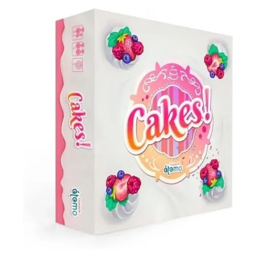 Atomo Games Cakes!  Juego de Mesa Pequeño 29314
