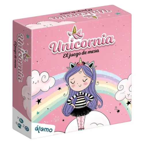 Atomo Games Unicornia. El Juego De Cartas Rosa 29802