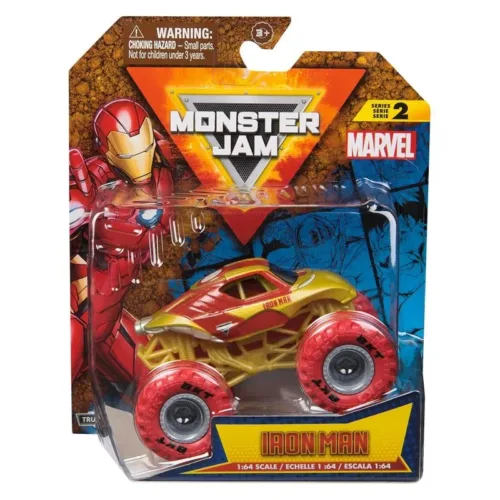 Spin Monster Jam Marvel Iron Man 6069960-IM