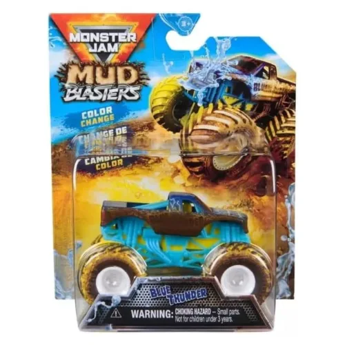 Spin Master Monster Jam Mud Blasters Blue Thunder 6072638-B.THUNDER