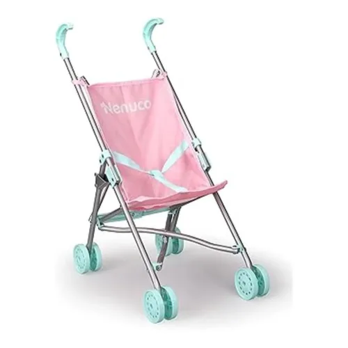 Nenuco Sillita de Metal, Carrito Plegable para Pasear Muñecos Nenuco NFN31000 FAMOSA