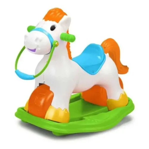 Correpasillos balancín infantil pony Feber con sonidos FED38000