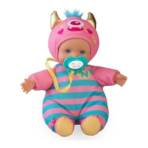 Nenuco Monster Friends Pink, Mini Bebé Monstruito Rosa con Chupete 39866sNFNB1000 FAM