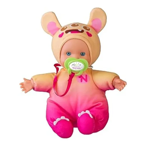 Nenuco Monster Friends Yellow, Mini Bebé Monstruito Amarillo con Chupete 39867sNFNB1000 FAM