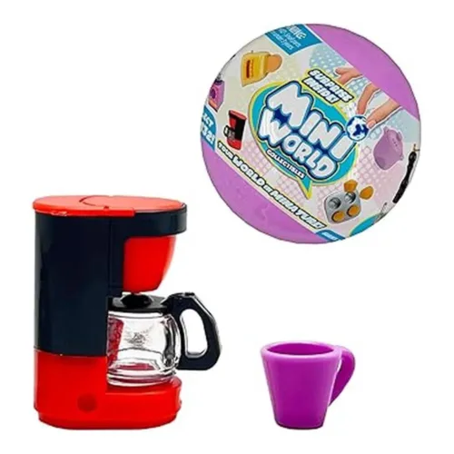 Bizak Mini World Accesorios Cocina, 132 Artículos para Jugar