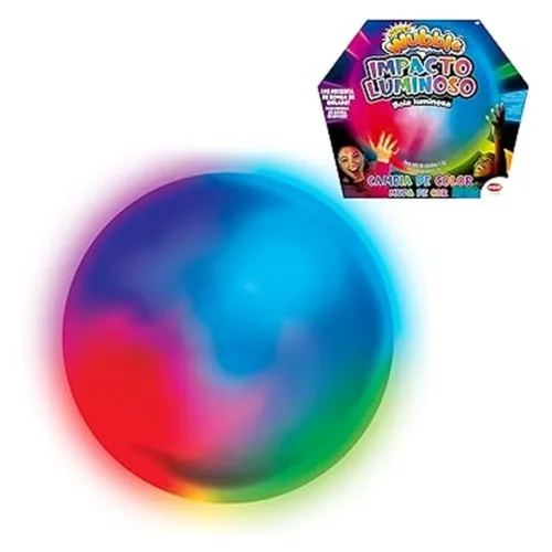 Bizak Super Wubble impacto luminoso Suave y Elástico, Para Niños 62940716