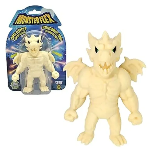 Bizak Monsterflex Skeledragon – Muñeco Extensible 25 cm, Coleccionable 64390004-SKELEDRAG