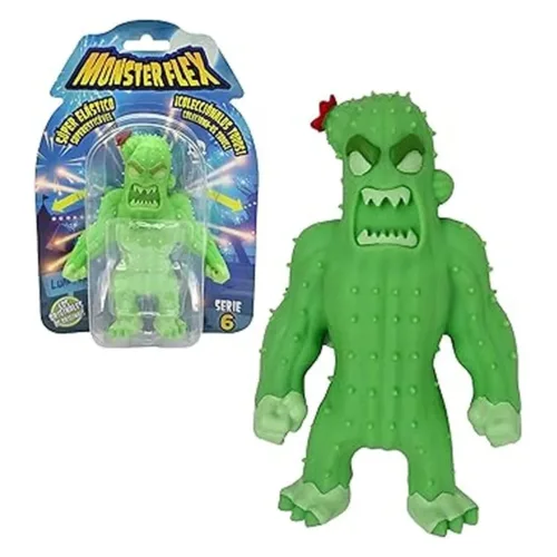 Bizak Monsterflex Evil Plant – Figura Extensible 25 cm, Coleccionable 64390004-EVIL.PLAN