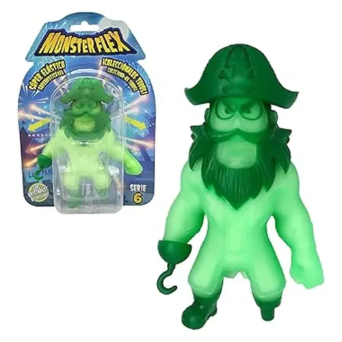 Bizak Monsterflex Phantom Pirate – Figura elástica 25 cm, Monstruos 64390004-PHANT-PIR