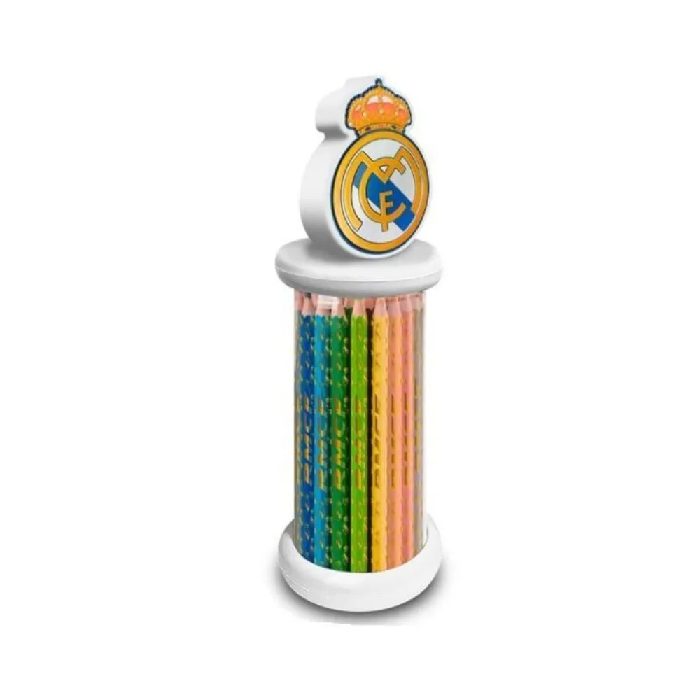 REAL MADRID SET 12 LÁPICES COLORES RM00009 KIDS EURO