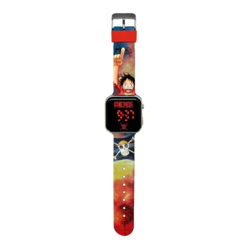 Kids Licensing Reloj LED Niño One Piece rojo OP00006 KIDS EUROS