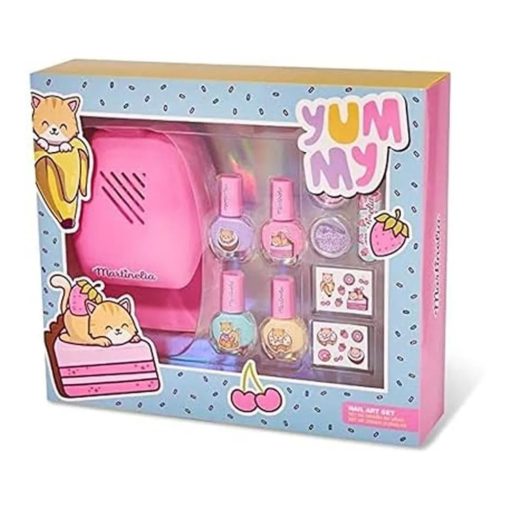 Maquillaje Yummy con Secador de Uñas y Accesorios Martinelia 11943 AQUARIUS